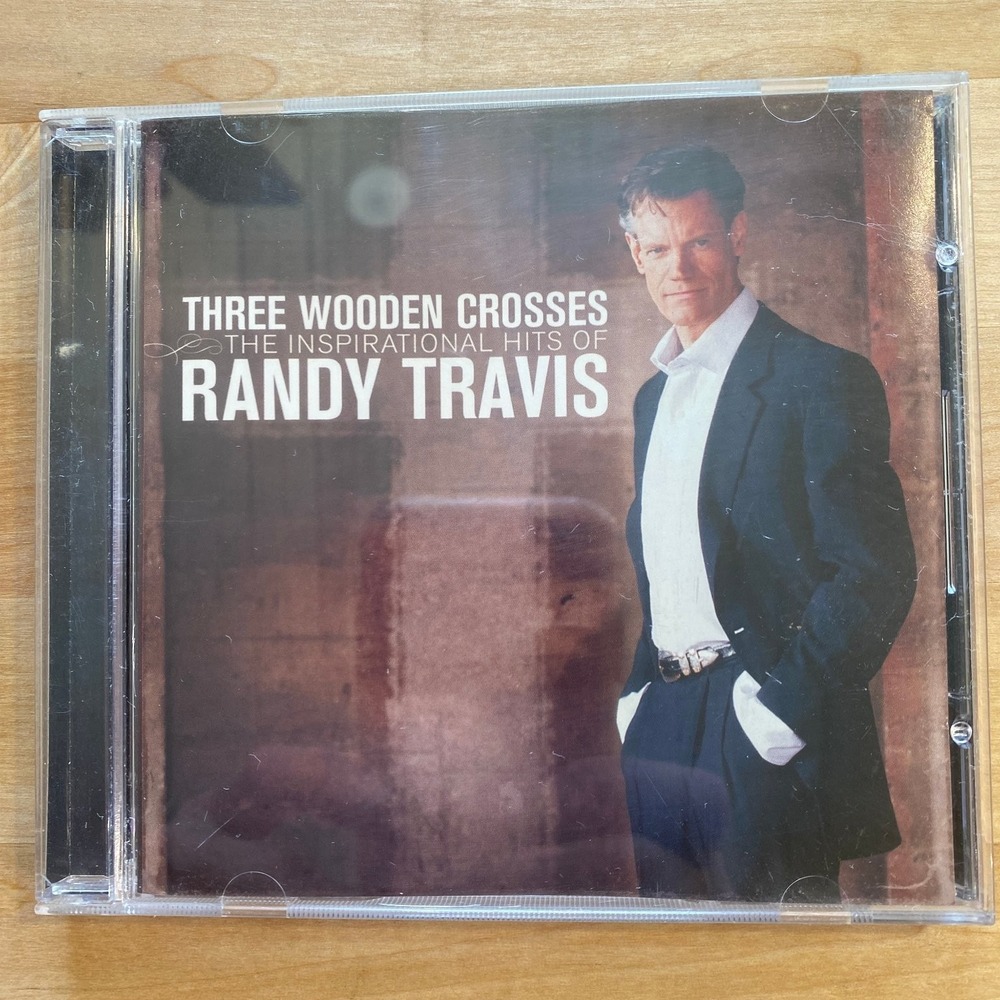 Randy Travis – Three Wooden Crosses CD 2009 Inspirational Country Curb Records